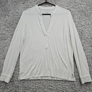 Majestic Filatures Women Soft‎ Stretch Long Sleeve Top Size 3 (M) Minimalist